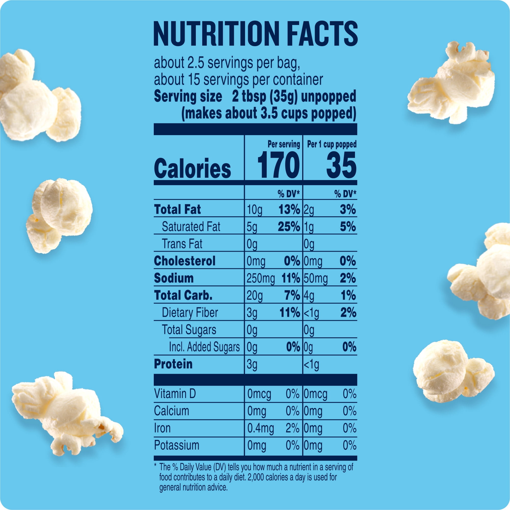 (6 pack) Angie's BOOMCHICKAPOP Sea Salt Microwave Popcorn, 3.29 oz., 6-Count Bags (Pack of 6)