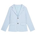 thumbnail image 6 of Curuila Kids Infant Girls Boys Suit Jacket Long Sleeve Solid Color Lapel Coat For Girls Boys Spring Autumn Fashion Outerwear Size 7-8 Years, 6 of 9