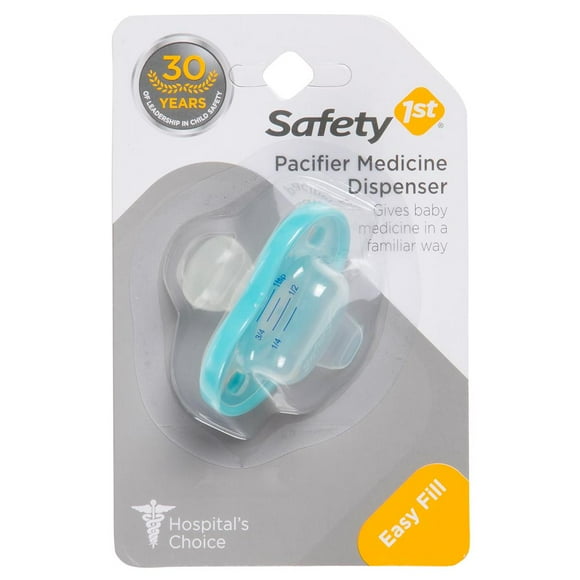 Chupón Medicinal Safety 1st con Tapa Blanca azul