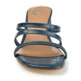 thumbnail image 6 of Journee Womens Hariett Slip On Half Block Heel Sandals, 6 of 8