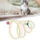 thumbnail image 4 of para gatos, juguete plegable para animales pequeños, tienda portátil de primavera para perros, gatitos, cachorros, accesorios para perros , Ronda de sisal Redondo de sisal, 4 of 7