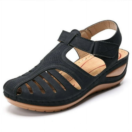Women Sandals Bohemian Style Summer Shoes for Women Summer Sandals With Heels Gladiator Sandalias Mujer Elegant Wedges Shoes