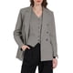 thumbnail image 1 of CHAQUETA DE TRAJE A RAYAS DE OFICINA VINTAGE DE DOBLE BOTÓN PARA MUJERES CHIC XL, 1 of 5