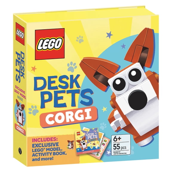 Lego(r) Books. Desk Pets: Corgi, (Hardcover)