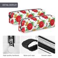 thumbnail image 4 of Honeii Rose Flowers Pattern Pencil Case, Pencil Pouch, Pencil Case Small, Pencil Pouch Aesthetic, PVC Pencil Pouch, Pencil Bag, Makeup Pouch, 4 of 7