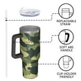 thumbnail image 6 of Camouflage 40oz Tumbler– Stainless Steel Insulated Tumbler with Handle and Straw, Large Capacity Travel Cup for Hot & Cold Drinks, 6 of 6