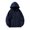 Navy, variant on HNMKIU Unisex Full Zip Hoodie Double Sided Zipper Casual Loose Fit Long Sleeve Jacket Street Style Outerwear Light Yellow,M