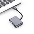 thumbnail image 2 of Adaptador USB C a HDMI y VGA, adaptador de convertidor de vídeo USB tipo C a VGA HDMI UHD LYD Otros accesorios periféricos de la computadora, 2 of 4