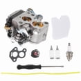 thumbnail image 3 of Chainsaw Carburetor 574719402 545072601 for 235 235E 236 240 240E,1*Carburetor 1*Gasket 2* Filter 1*Tube 1*Air Filter 1*Tool-Splined21 1* 1*Pirmer Bulb,silver, 3 of 8