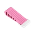 thumbnail image 3 of Uxcell 1 Pack 1.18" TPR Door Stoppers with Holder for Bottom Door Stop Wedge, Pink, 3 of 7