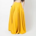 thumbnail image 5 of ZANZEA Women Elastic Waist Solid Color Long Skirts Casual Long Skirts, 5 of 10