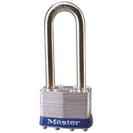 Master Lock Universal Pin Laminated Padlock 1UPLJ - Pinlock Removable Shackle U Lock