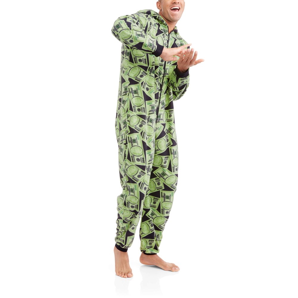 Onesie Generic Men's Blanket Sleeper Unionsuit Onesie,