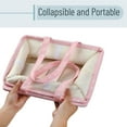thumbnail image 7 of Mr. Pen- Baby Diaper Caddy Organizer, Pink with Star Pattern, Car Diaper Caddy, Baby Caddy Organizer, Portable Diaper Caddy, Diaper Organizer for Changing Table, 7 of 7