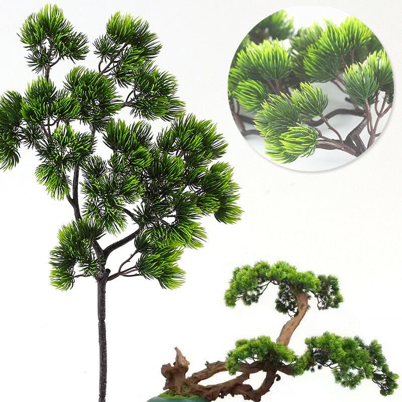 42cm Artificial Flower Fake Plants Pine Branches Christmas Xmas Tree Decoration 
