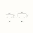 thumbnail image 3 of The HC Companies 8 Inch Capri Bowl Indoor Planter Pot (2 Pack), 3 of 5