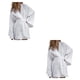 thumbnail image 2 of Qarigey Vestido de noche de mujer de manga larga transpirable lindo adelgazante Casual niñas señoras pijamas ropa de dormir Lencería de Blanco SG 2Conjunto, 2 of 6