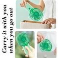 syligr Handheld Fan,Mini Small Portable Turbo Fan,USB Rechargeable with