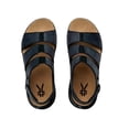 thumbnail image 2 of Kuru Coda Muse Multi Strap Sandals Jet Black  208701110 Women's Size 11, 2 of 4