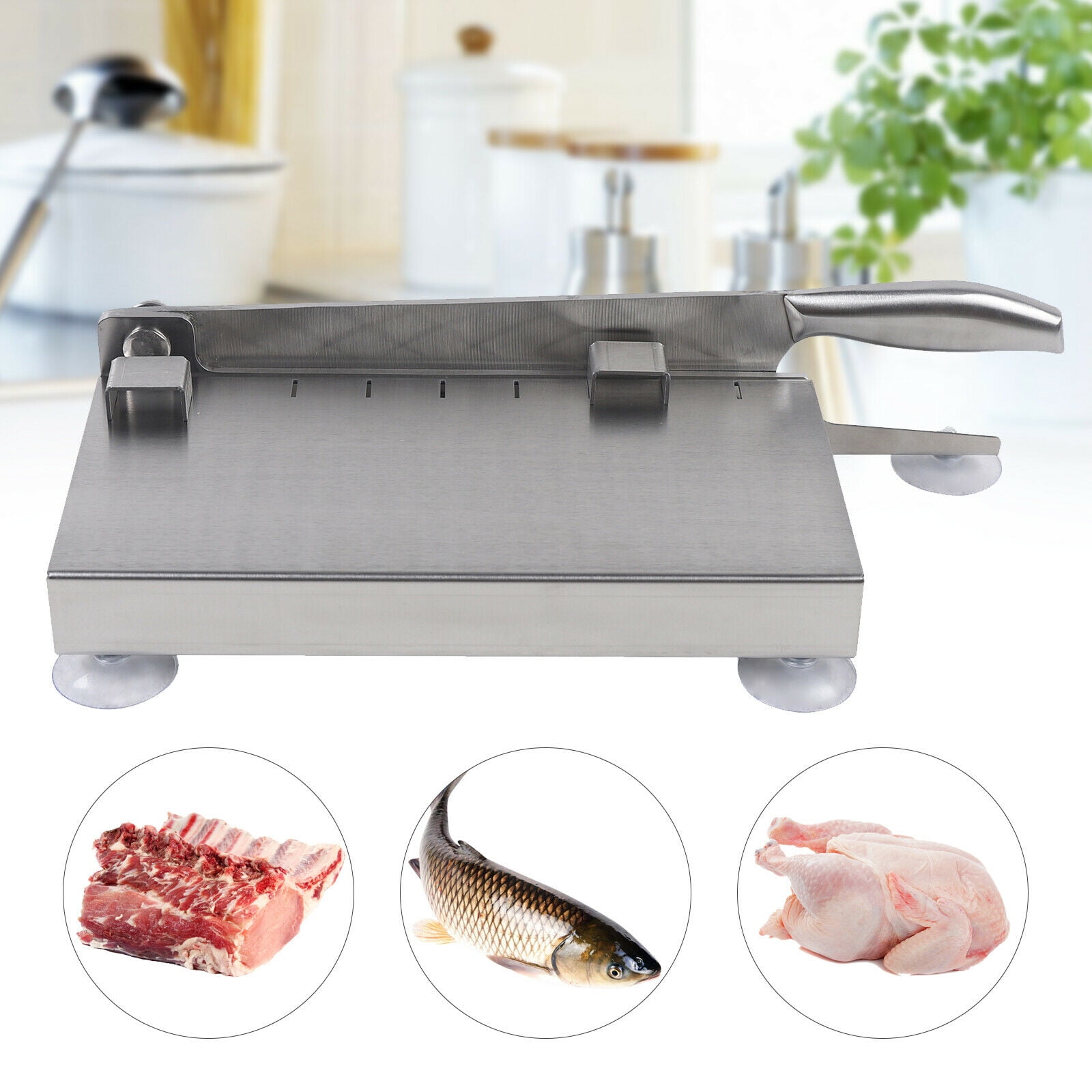 Manual Frozen Meat Slicer Hand Meat Slicing Machine Beef Mutton Roll Meat  Cheese Slicer Stainless Steel Meat Slicer Cutter