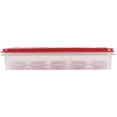 thumbnail image 3 of Rubbermaid Egg Keeper Food Storage Container, Clear/Red, 1 Count, 3 of 7