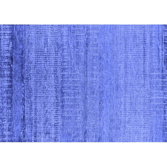 Ahgly Company Indoor Rectangle Oriental Blue Industrial Area Rugs, 5' x 8'