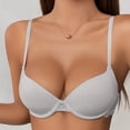 thumbnail image 5 of Xdegoge Jelly Bras for Women Lace Trim Push Up Bra Adjustable Strap Back Closure Bralette Breathable Minimalist Stylish Full Coverage Support Underwear for All-Day Comfort & Everyday Wear, 5 of 5