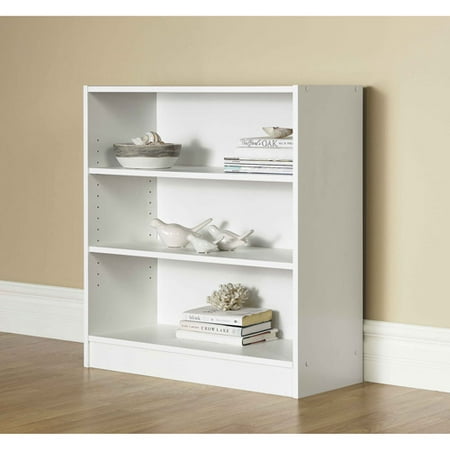Mainstays Orion 32 3 Shelf Wide Bookcase Multiple Finishes