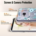thumbnail image 6 of Case for Samsung Galaxy S8 Plus, Clear Floral Pattern Designed Shockproof Protective Phone Case, Thin Cover for Samsung Galaxy S8 Plus, 6 of 13