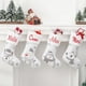 thumbnail image 2 of Calcetín navideño con nombre personalizado, decoración para árbol de Navidad, medias personalizadas, cualquier nombre, regalo de Año Nuevo para niños, bolsas de dulces, 2 of 5