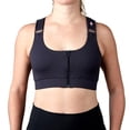 thumbnail image 3 of Sujetador HEART & CORE Shirl Racerback Black S para después de la cirugía, 3 of 9