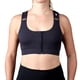 thumbnail image 3 of Sujetador HEART & CORE Shirl posoperatorio Racerback Black M, 3 of 9