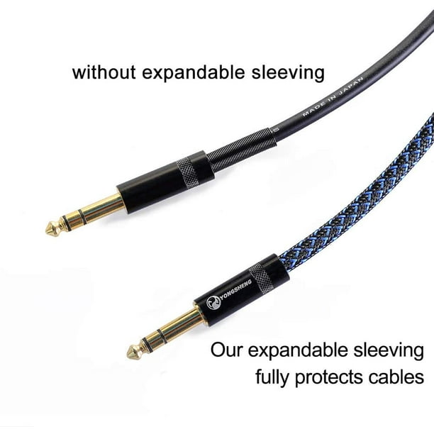100ft -1/2 inch Flexible PET Expandable Braided Cable Sleeve