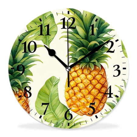 14 Inch Wall Clock Battery Operated Silent Clock Decorative for Office, Kitchen, Outdoor, Living photo 14 Inch Wall Clock Battery Operated Silent Clock Decorative for Office, Kitchen, Outdoor, Living