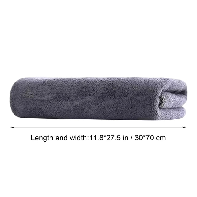 Homekingdee 5 Pcs Cotton Towels Set - Soft Comfortable Thickened Multi-Color Bath Towels for Face, Hands, Bathing, Home and Travel, Size 27.6x11.8 Inch
