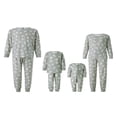 thumbnail image 1 of Halloween Matching Family Pajamas Cartoon Ghost Print Long-sleeve Tops + Pants  Zip Jumpsuit  Pet Clothes, 1 of 6