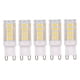 thumbnail image 1 of Bulbo Tomshine AC220-240V 5W LED Bombilla de luz de maíz 400LM 5 Paquete G9 Base Soporte Socket Blanco cálido para lámpara de escritorio Gabinete Dormitorio Sala de estar Restaurante Sala de estudio Tomshine Bulbo, 1 of 7