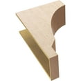 thumbnail image 6 of 11"W x 22"D x 33"H Classic Moab Rough Cedar Woodgrain TimberThane Corbel, Primed Tan, 6 of 6