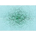 thumbnail image 1 of Ahgly Company Indoor Rectangle Patterned Electric Blue Area Rugs, 6' x 9', 1 of 6