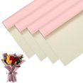thumbnail image 1 of 20pcs Flower Wrapping Paper Bouquet 23 Inch, Lotus Pink & Grey, 1 of 2