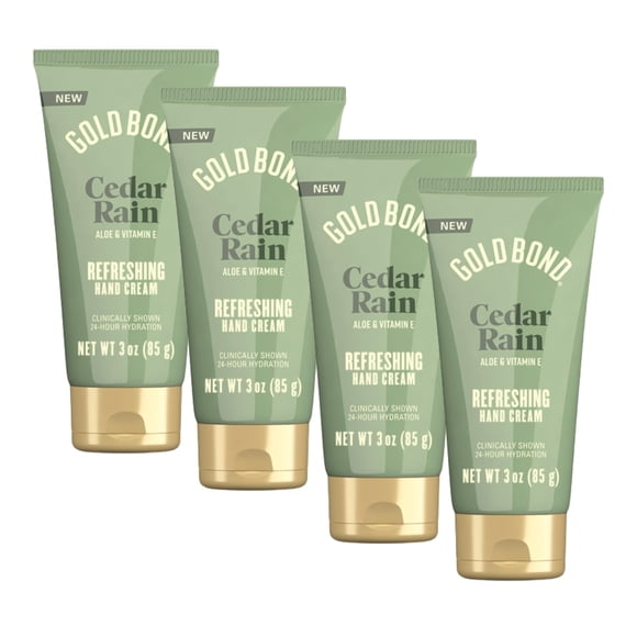 Crema de manos Gold Bond Cedar Rain con aloe y vitamina E 85 g