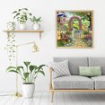 thumbnail image 4 of Cuadros Decorativos Serie flores y plantas diamante redondo resina diamante w772 JShteea Nuevos Originales, 4 of 8