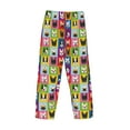 thumbnail image 4 of Kdxio Colorful Bulldog Print Men's Sleep Pajama Pant Lounge Pants with Pockets, 4 of 8