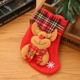 thumbnail image 3 of LOLIPPYY Christmas Stockings Set of 6 Small Hanging Decorations for Tree, Fireplace, Wall, Door and Candy Bags, 3 of 7