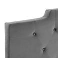 thumbnail image 5 of Modway Juliet Tufted King/California King Performance Velvet Headboard in Charcoal, 5 of 8