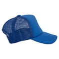 thumbnail image 5 of 12-Pack Youth Snapback Trucker Hat Foam Mesh Dozen Caps For Kids, Royal, 5 of 5