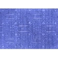 thumbnail image 1 of Ahgly Company Indoor Rectangle Oriental Blue Industrial Area Rugs, 2' x 5', 1 of 4