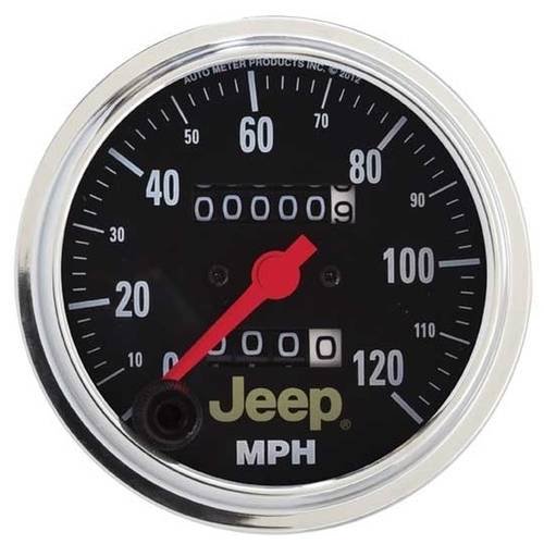 AUTO METER 880245 JEEP 33/8IN MECHANICAL 120 MPH SPEEDOMETER