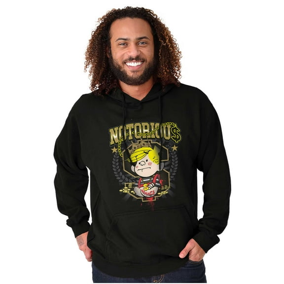 Notorious Dennis The Menace Joke Hoodie Hooded Sweatshirt Men Brisco Brands S