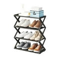 thumbnail image 2 of Organizador De Zapatos De 4 Niveles, Zapatero Plegable Para Armario, Dormitorio, Entrada Con Diseño De Almacenamiento En Capas, Organizador De Zapatos Ligero Y Portátil Para, 2 of 7